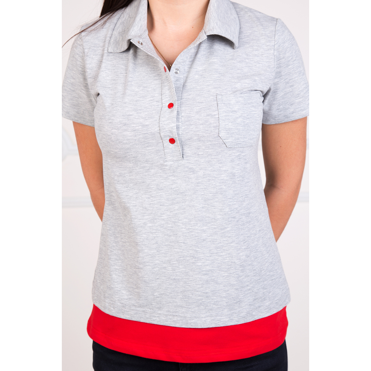 Женская футболка-поло "Карина", размер 42 от Rastl
