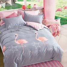 Комплект постельного белья "Фламинго" 