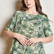 Платье "Флора" Зеленый