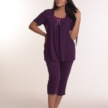 Пижама с брюками арт. 23-0111 Фиолетовый