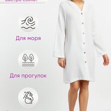 Туника-платье "Муслин" Белый