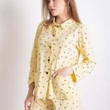 Пижама с шортами "Аврора" Желтый