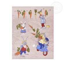 Набор полотенец "Морковкино" Бежевый