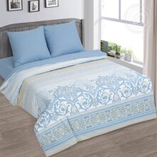 Комплект постельного белья "Тиара" Голубой