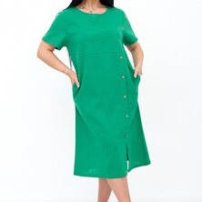 Платье повседневное "Виктория" Зеленый