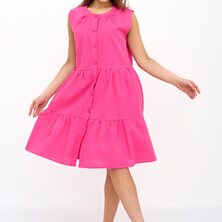 Платье повседневное "Зарина" Розовый