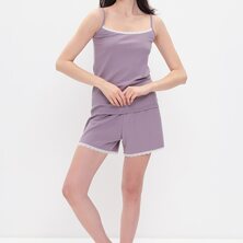 Пижама с шортами "Алитея" Фиолетовый