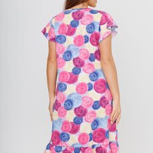 Платье домашнее арт. 23-0540 Розовый