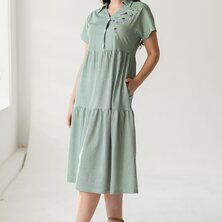 Платье повседневное "Шалфей" Зеленый