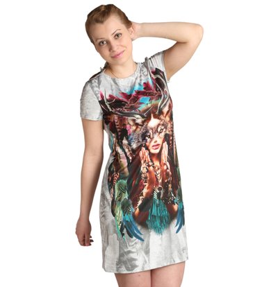 Женская туника-платье "Индиана"