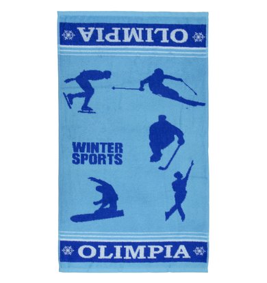 Полотенце "Зимние виды спорта"