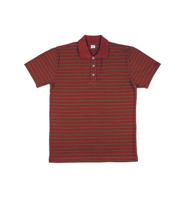 Мужская футболка-поло "Stripe Polo" Красный