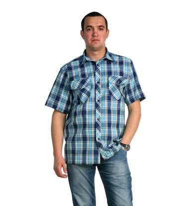 Мужская рубашка "Аллан" арт. 0013