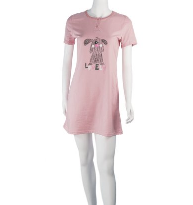 Женская сорочка "Барни" Розовый