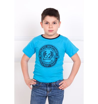 Детская футболка "Камелот" Голубой