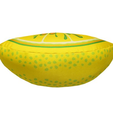 Игрушка-подушка "Долька лимона" р. 28х13х9