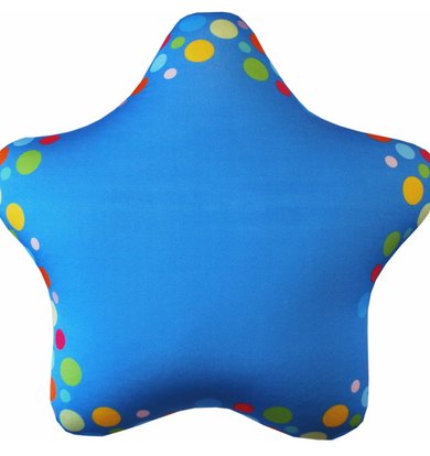 Игрушка-подушка "Звезда" Голубой р. 30х30