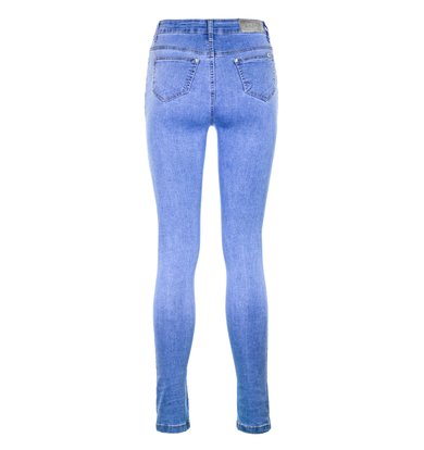 Жен. джинсы арт. 12-0155 Голубой р. 25