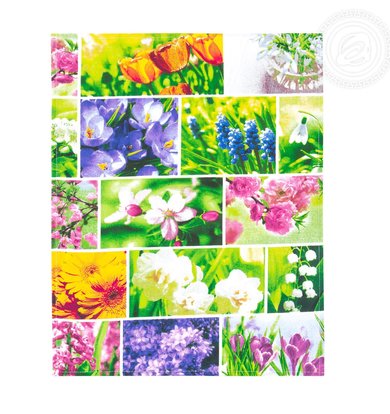 Набор полотенец "Первоцветы" В ассортименте р. 45х60