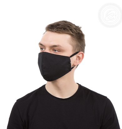 Защитная маска арт. 01-1059 Черный р. 22х15