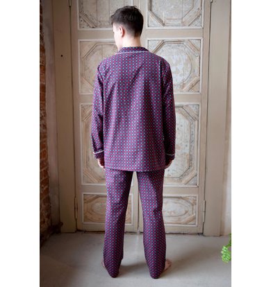 Муж. пижама арт. 18-1134 Красный р. 62