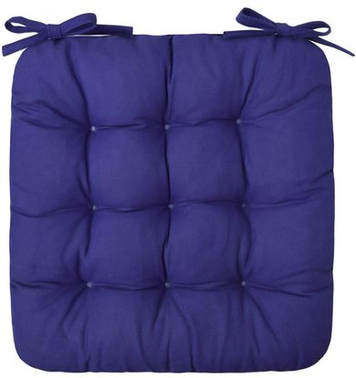 Подушка на стул "Фиолет" Синий р. 40х40