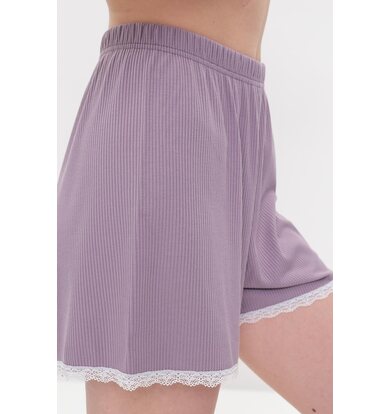 Жен. пижама с шортами "Алитея" Фиолетовый р. 42