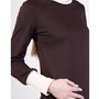 Женская блуза "Стайл" Темно-коричневый