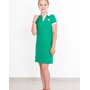 Дет. платье арт. 18-0126 Зеленый р. 32