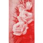 Полотенце "Розы 3D" Красный р. 70х140