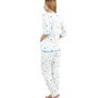 Жен. пижама арт. 16-0252 Голубой р. 48