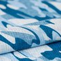 Вафельное полотенце "Камуфляж" Синий р. 80х150
