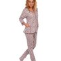 Жен. пижама арт. 16-0412 Какао р. 50