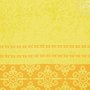 Набор полотенец "Орнамент" Ярко-желтый р. 50х90, 70х140