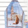 Набор полотенец "Питерские коты" Голубой р. 45х60
