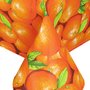 Скатерть "Апельсины" Оранжевый р. 145х145