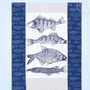 Набор полотенец "Богатый улов" Синий р. 45х60
