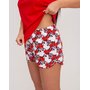 Жен. пижама с шортами арт. 23-0098 Красный р. 42