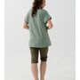 Жен. пижама с шортами "Цветочек" Зеленый р. 48