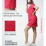 Жен. платье повседневное арт. 17-0401 Красный р. 44
